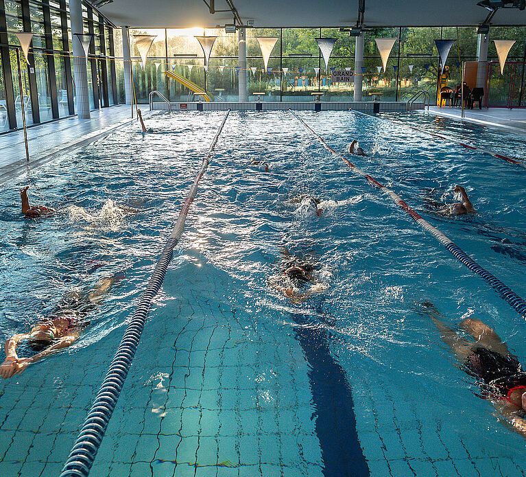 La piscine du lac est fermée jusqu'à nouvel ordre